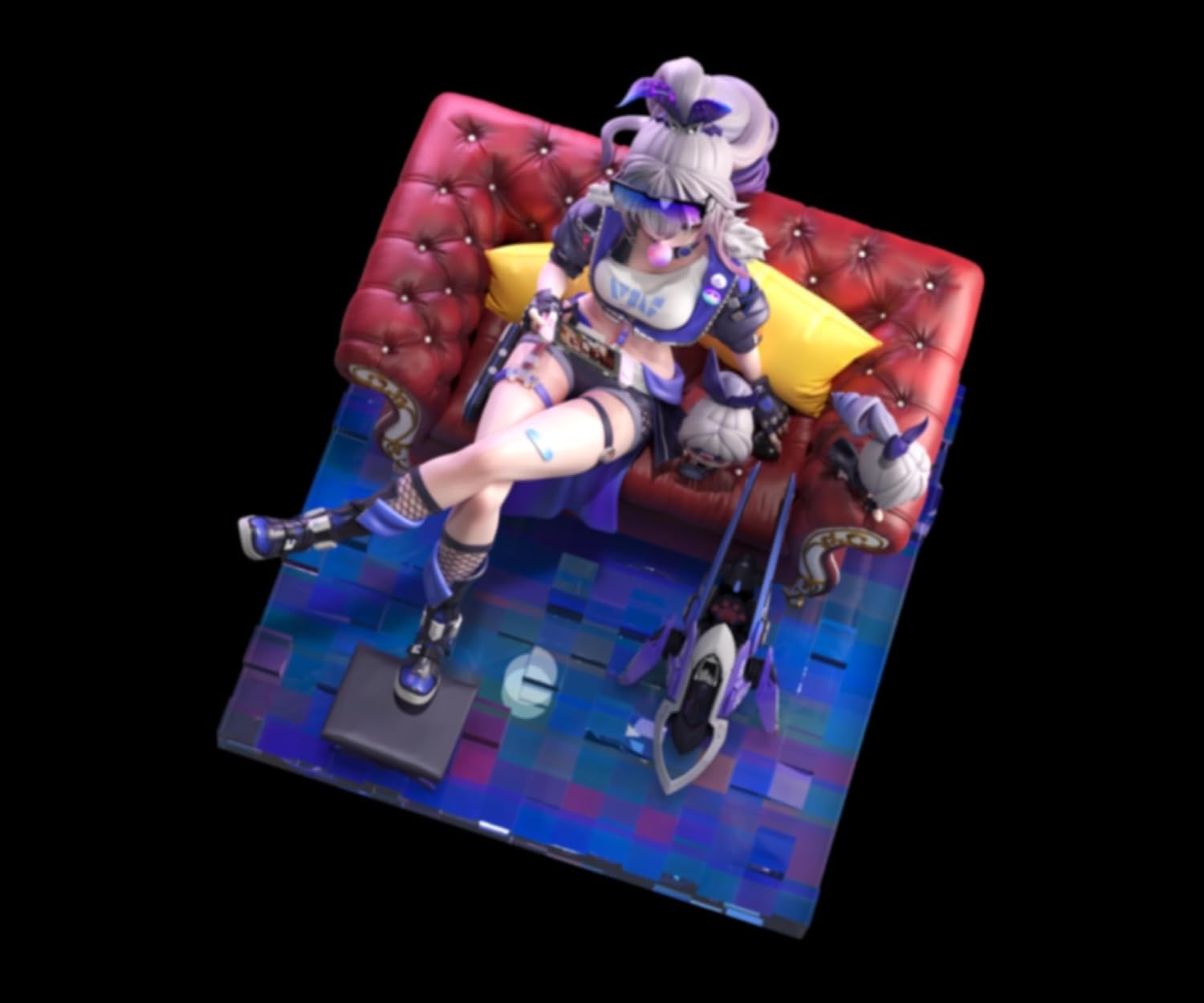Amazon.co.jp: 銀狼 ぎんろう フィギュア 1/6スケール 塗装済み